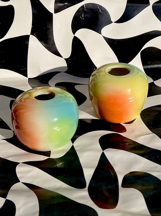Multi Colored Bud Vase